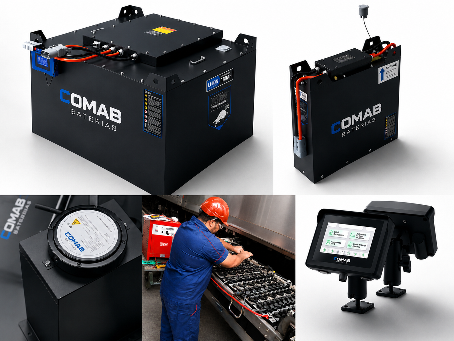 Linha de produtos COMAB para operação intralogística